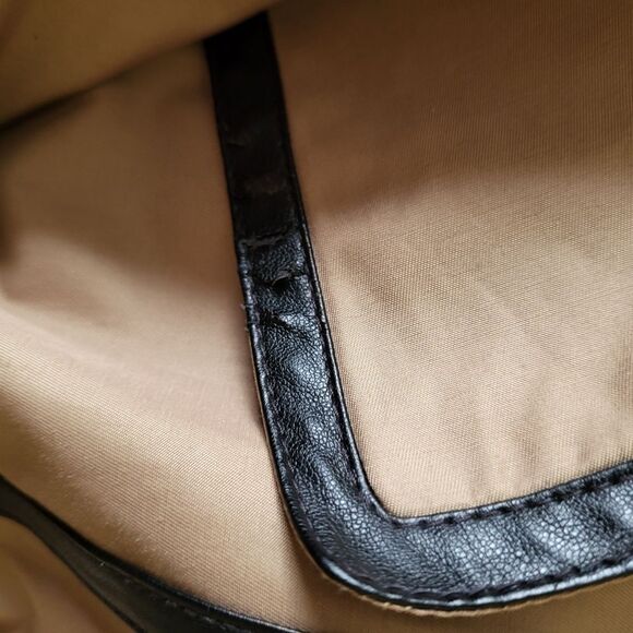 Double Breasted Trench Coat by Dana Buchman Large - Picture 5 of 5